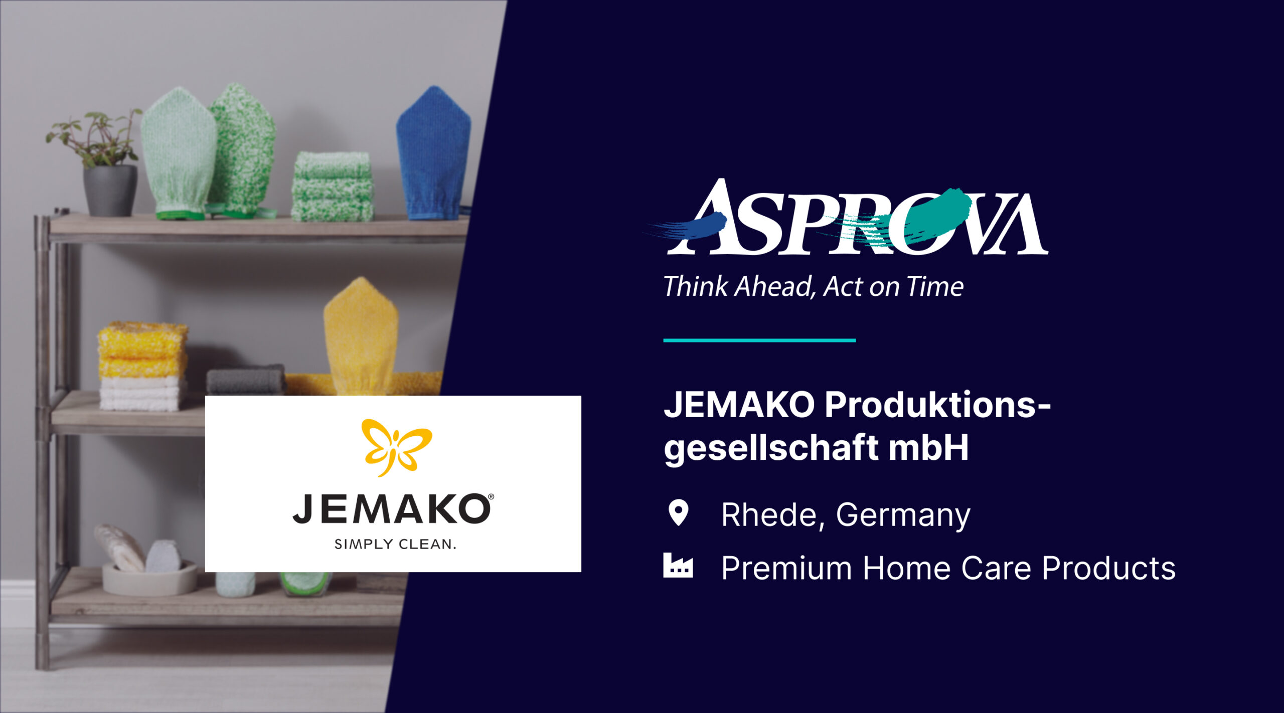 Case Study Jemako—Production Scheduling with Asprova APS